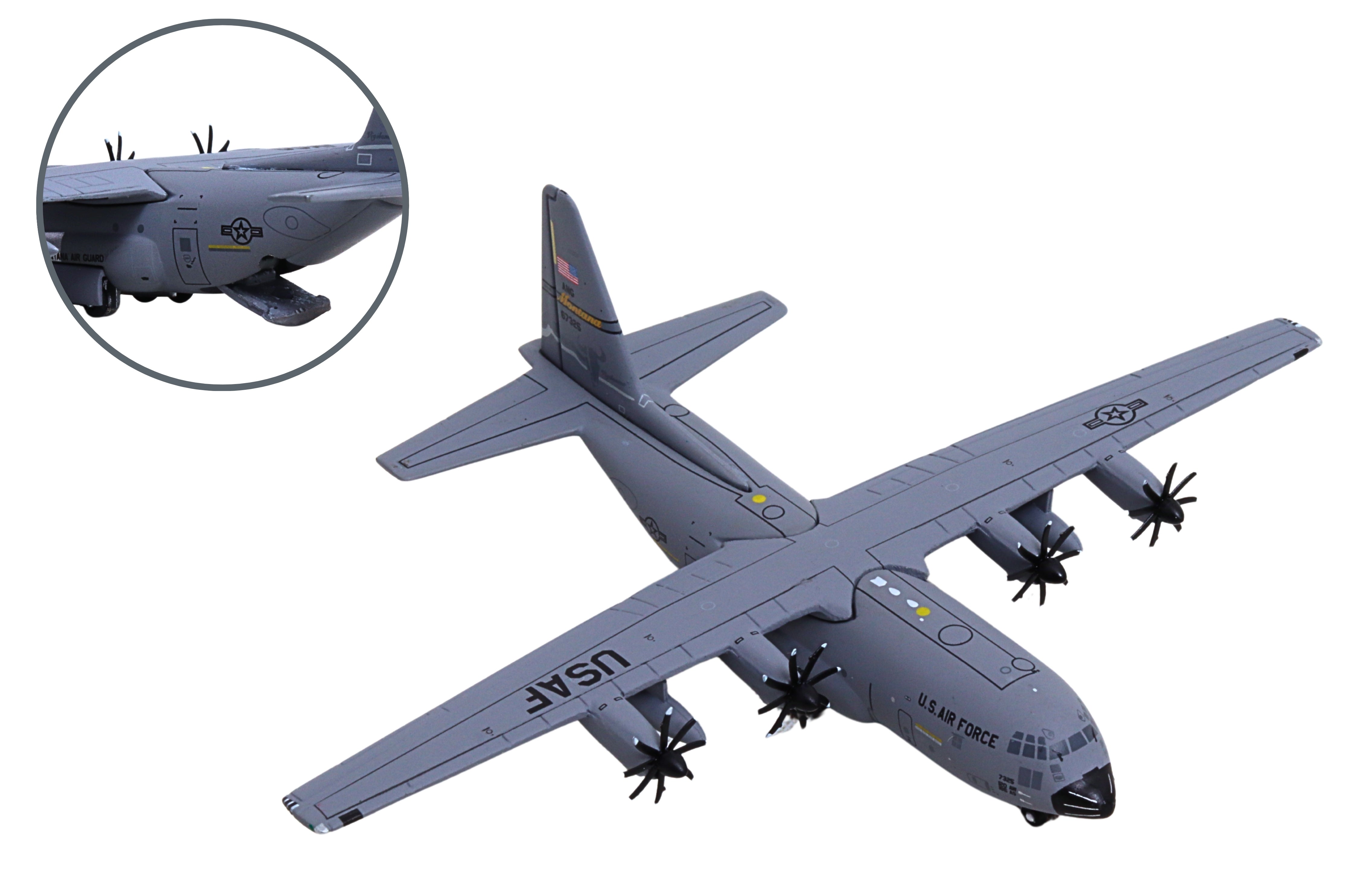 GEMINIMACS USAF C-130H 1/400 MONTANA ANG 96-7325