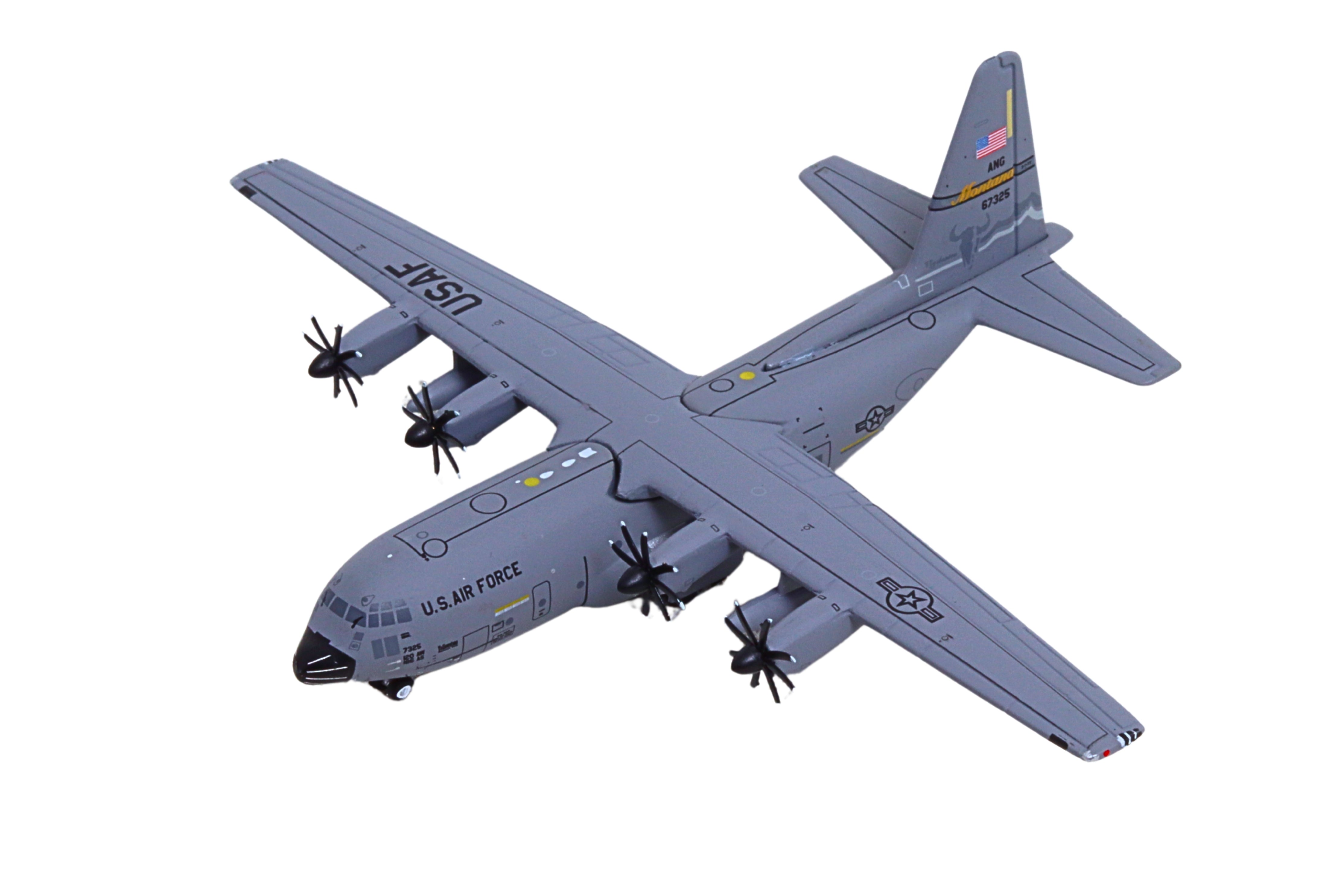 GEMINIMACS USAF C-130H 1/400 MONTANA ANG 96-7325