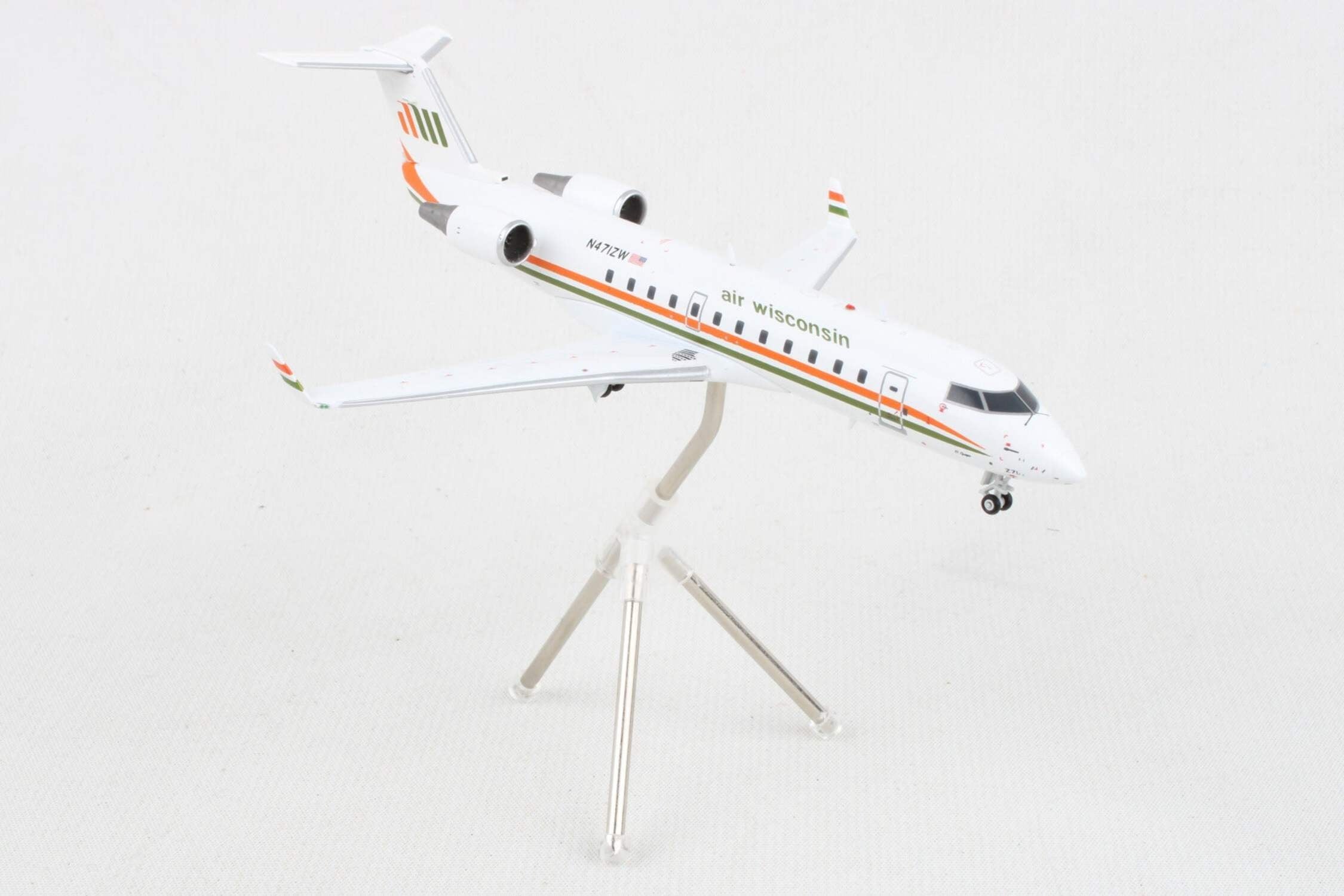 GEMINI200 AIR WISCONSIN CRJ200 1/200 REG#N471ZW RETRO LIVERY