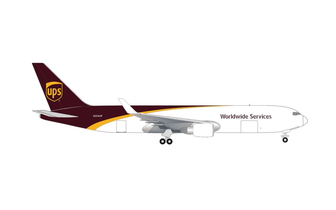 HERPA UPS 767-300F 1/500