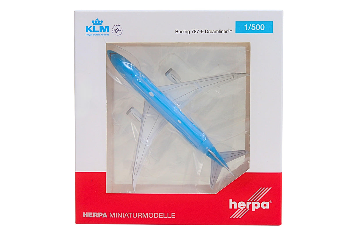 HERPA KLM 787-9 1/500 (**) The Airplane Shop.