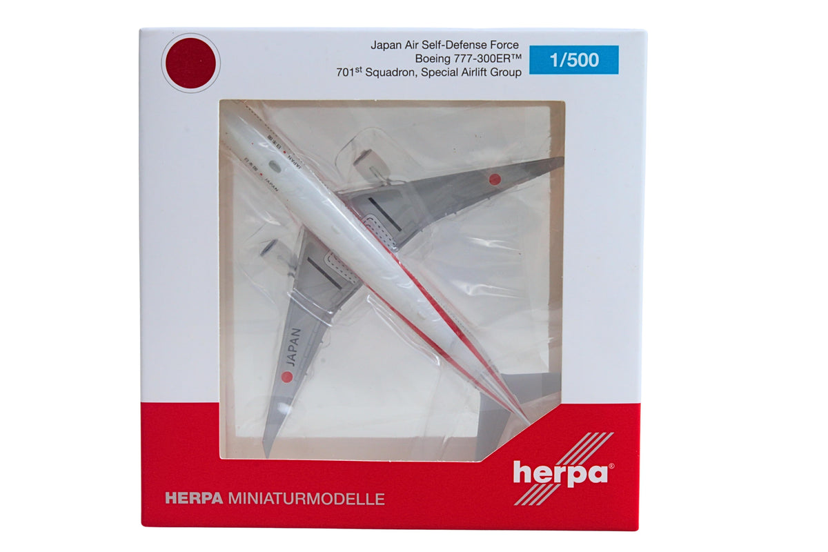 HERPA JASDF 777-300ER 1/500 701ST SQN The Airplane Shop.