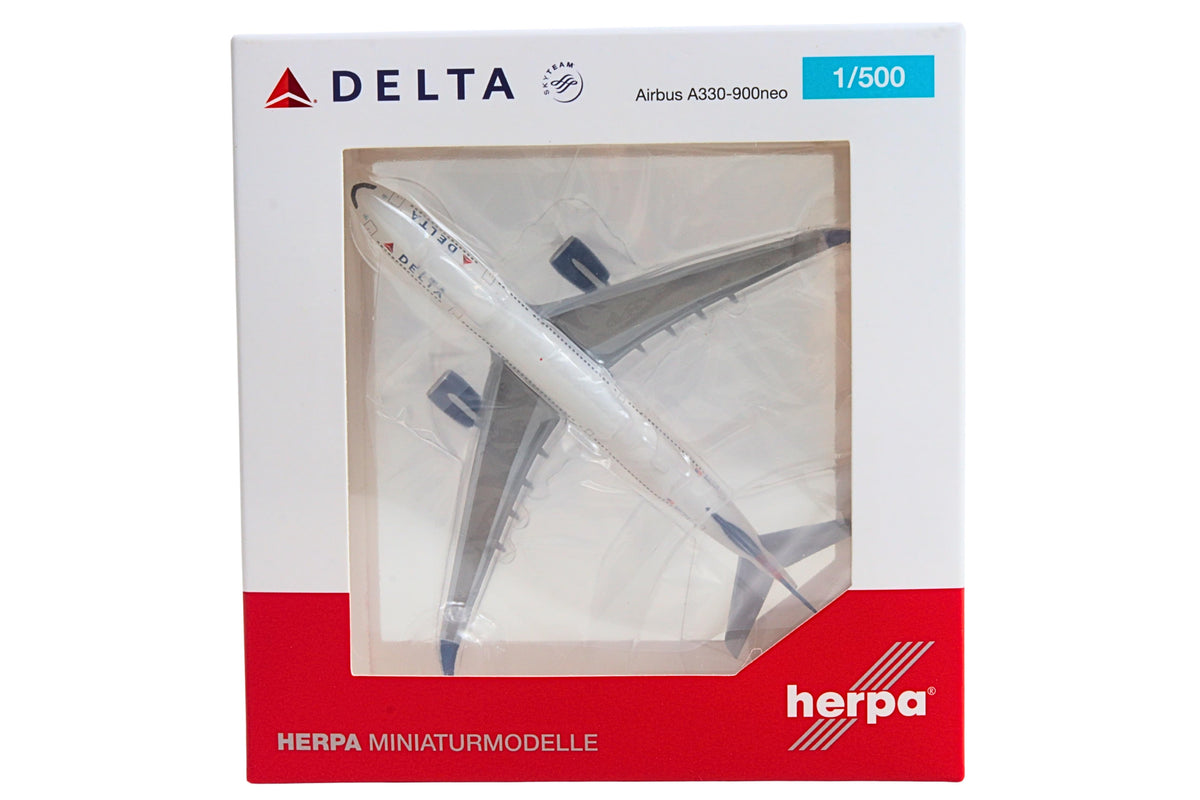 HERPA DELTA A330-900NEO 1/500 The Airplane Shop.