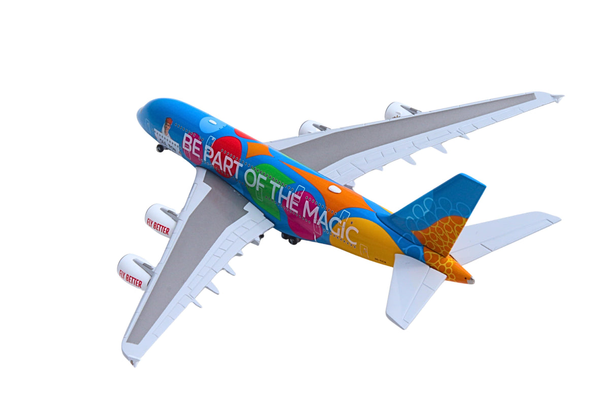 HERPA EMIRATES A380 1/500 DESTINATION DUBAI (**) The Airplane Shop.