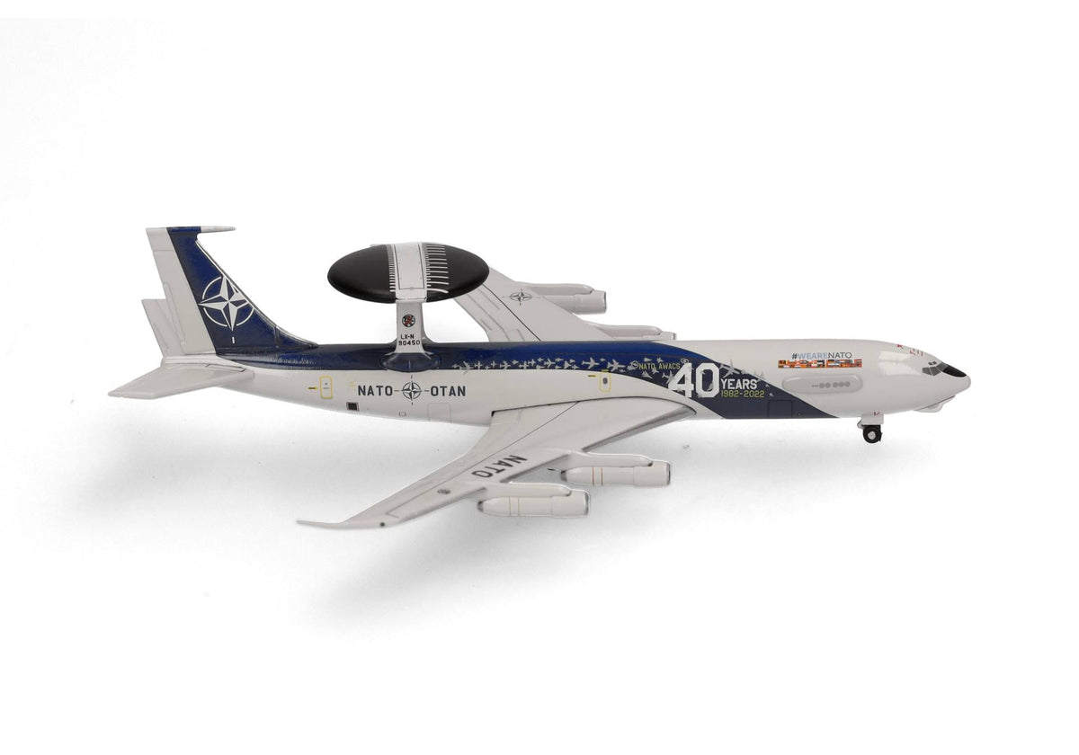 HERPA NATO E3A 1/500 COMPONENT 40TH ANNIVERSARY (**) The Airplane Shop.