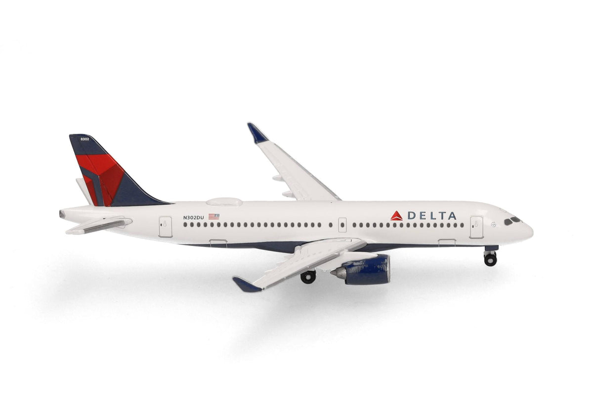 HERPA DELTA A220-300 1/500 (**) The Airplane Shop.