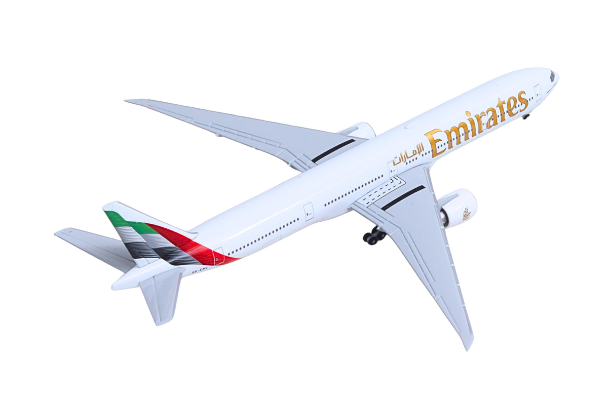 HERPA EMIRATES 777-300ER 1/500 2023 LIVERY (**) The Airplane Shop.