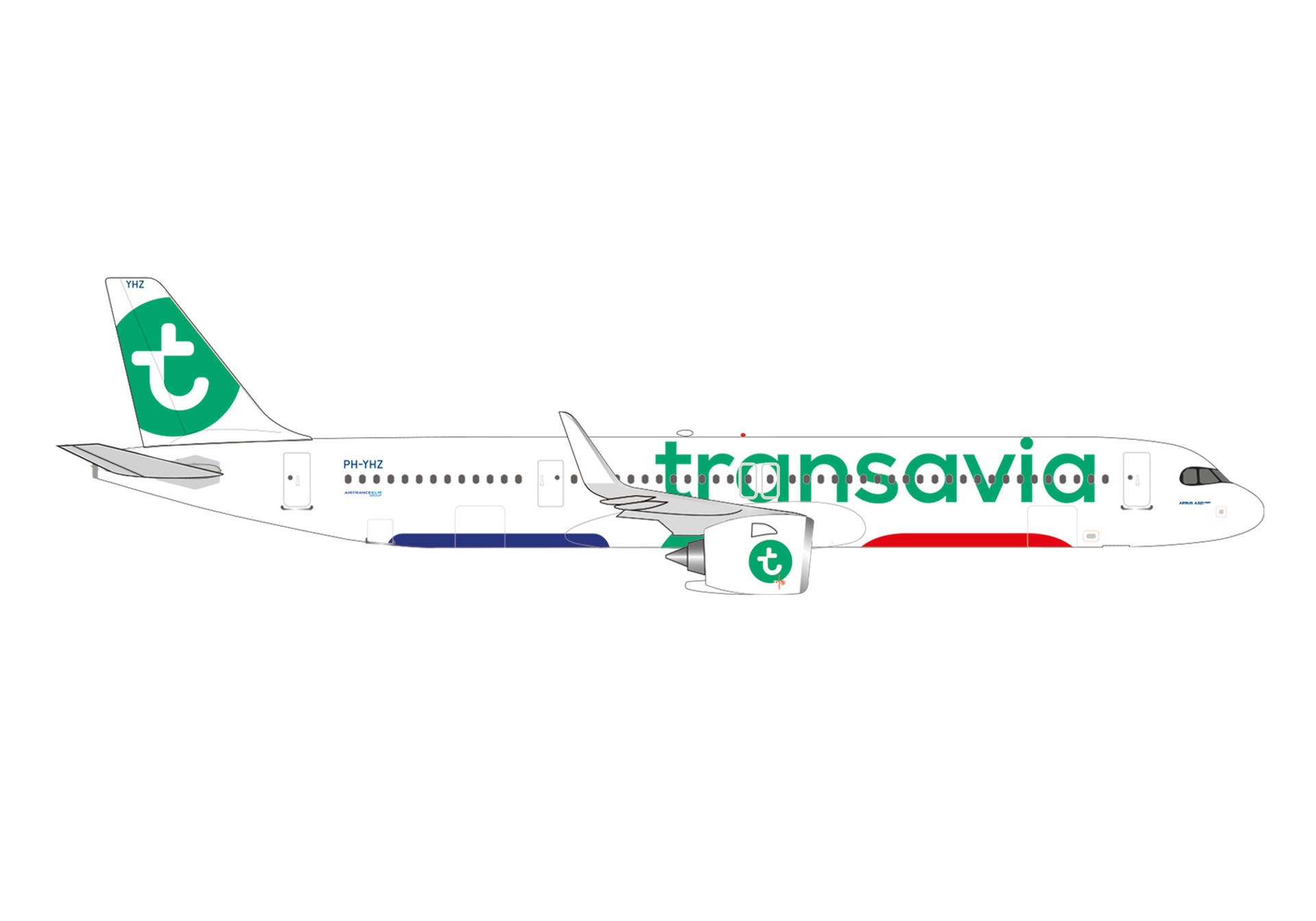 HERPA TRANSAVIA A321NEO 1/500