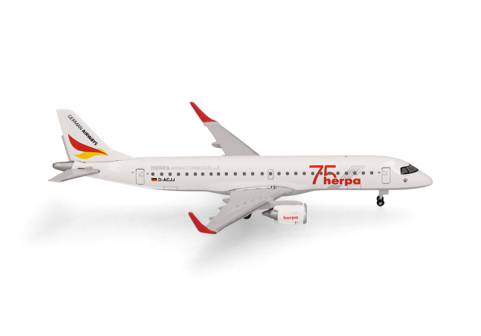 HERPA GERMAN AIRWAYS E190 1/500 (**)