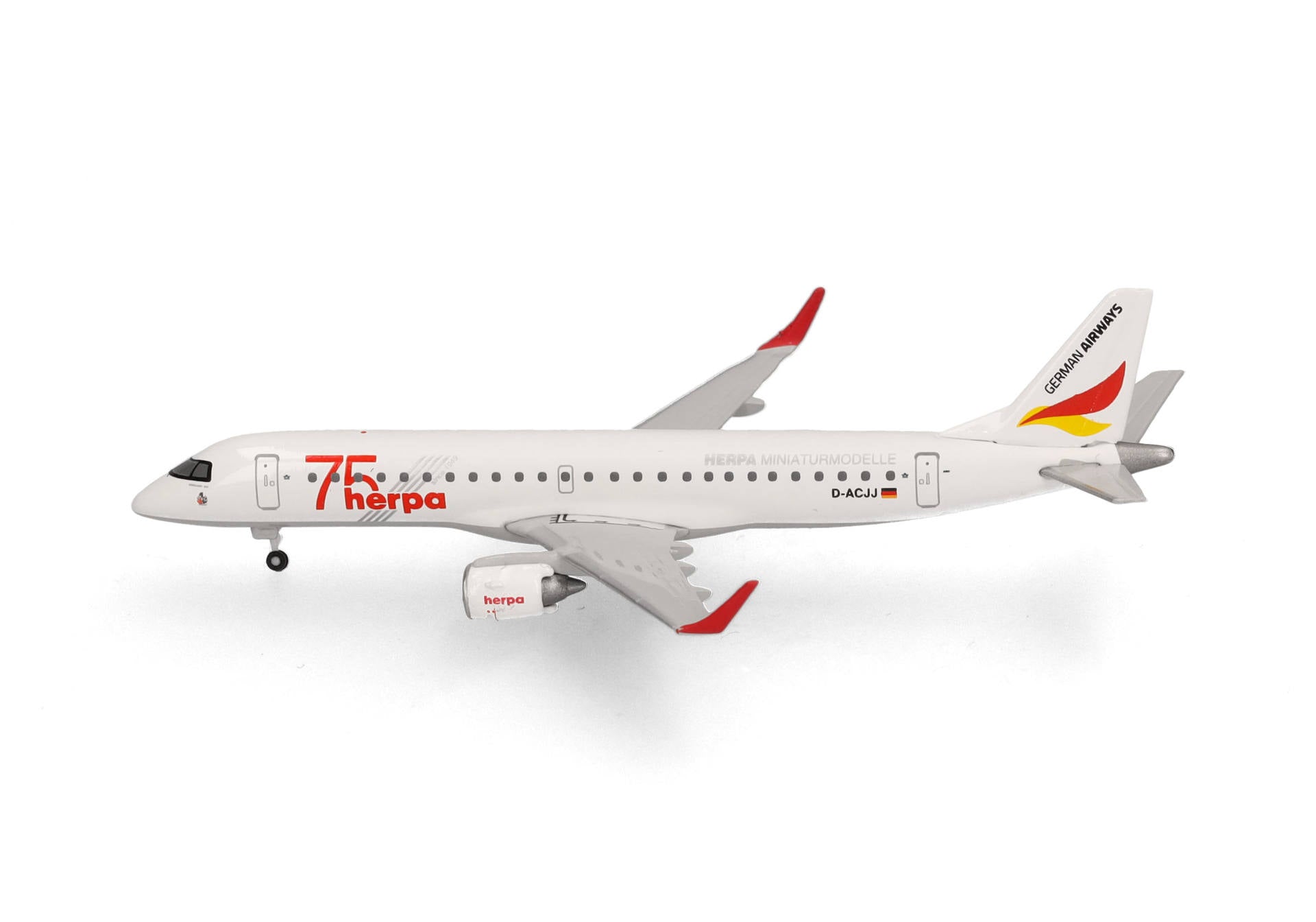 HERPA GERMAN AIRWAYS E190 1/500 (**)