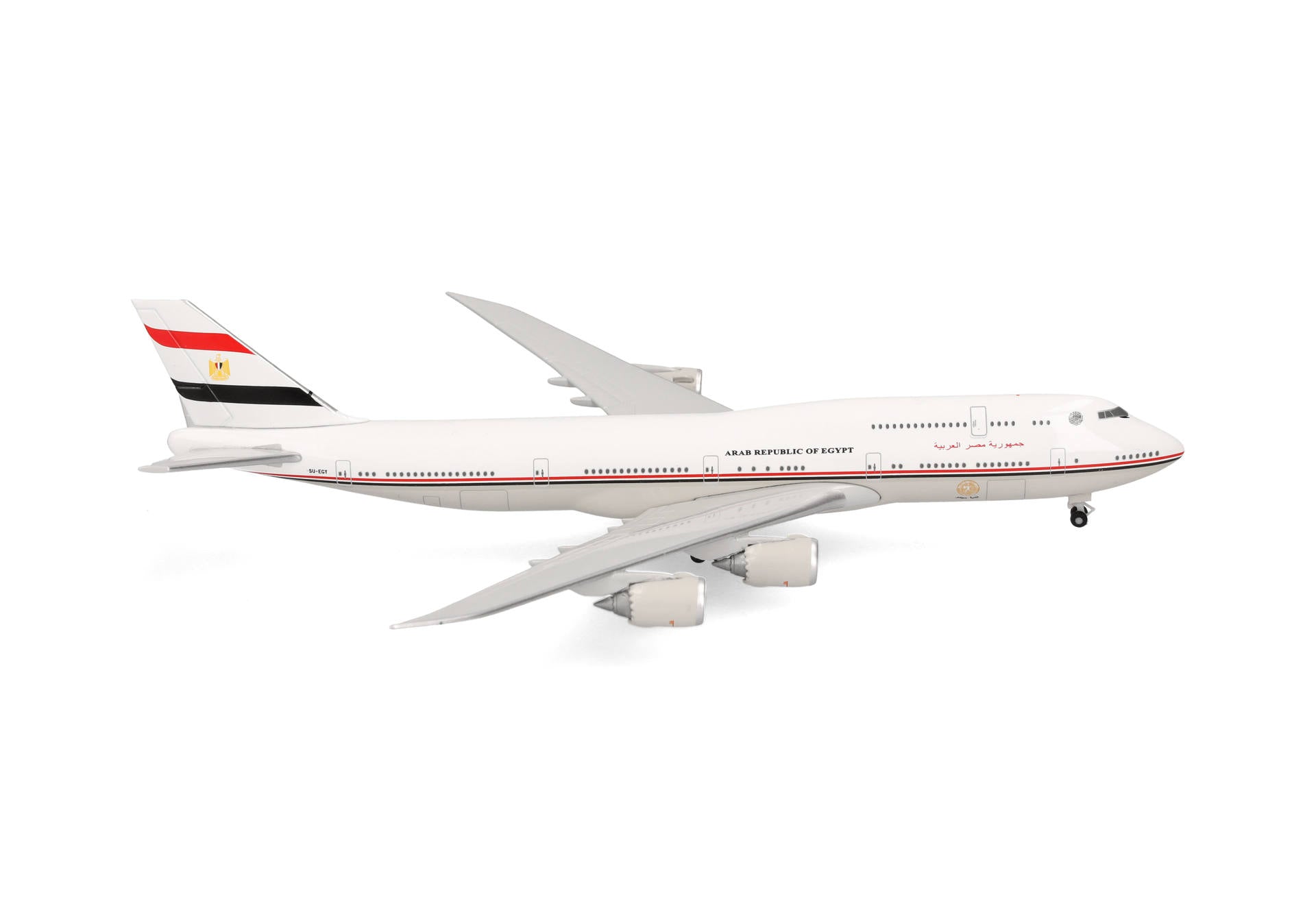 HERPA EGYPT GOVERNMENT 747-8 1/500 BBJ (**)