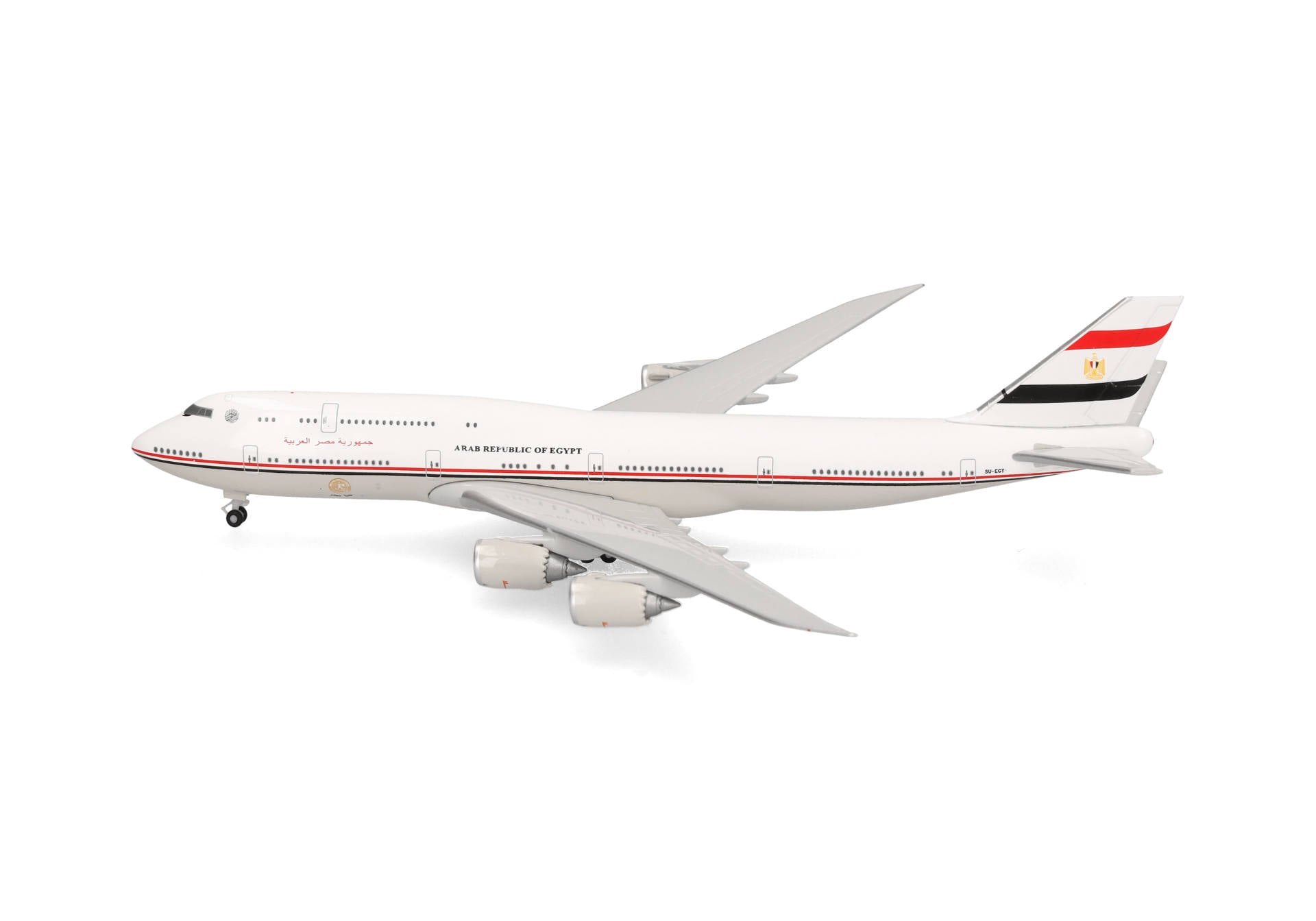 HERPA EGYPT GOVERNMENT 747-8 1/500 BBJ (**)