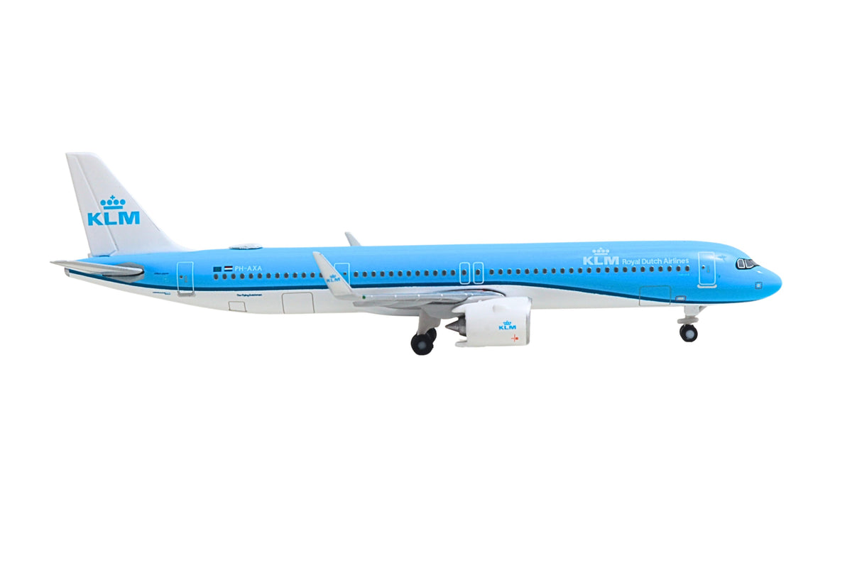 HERPA KLM A321NEO 1/500 (**) The Airplane Shop.