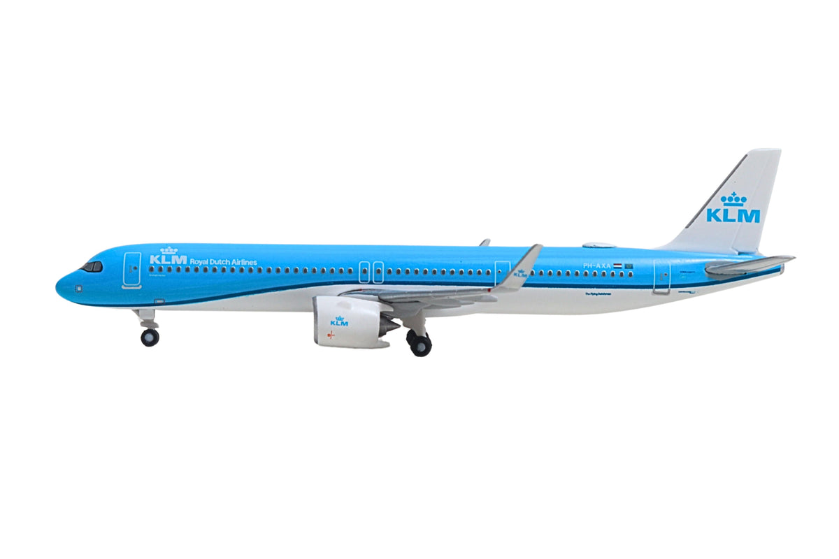 HERPA KLM A321NEO 1/500 (**) The Airplane Shop.