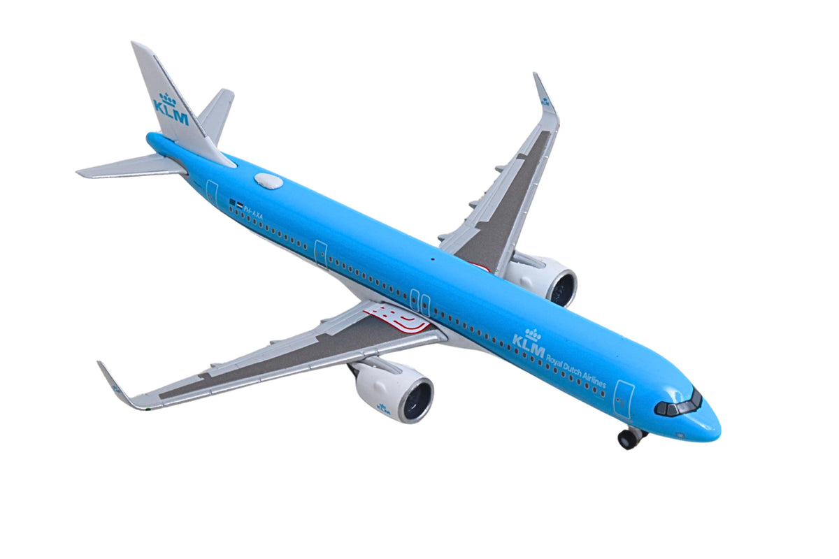HERPA KLM A321NEO 1/500 (**) The Airplane Shop.