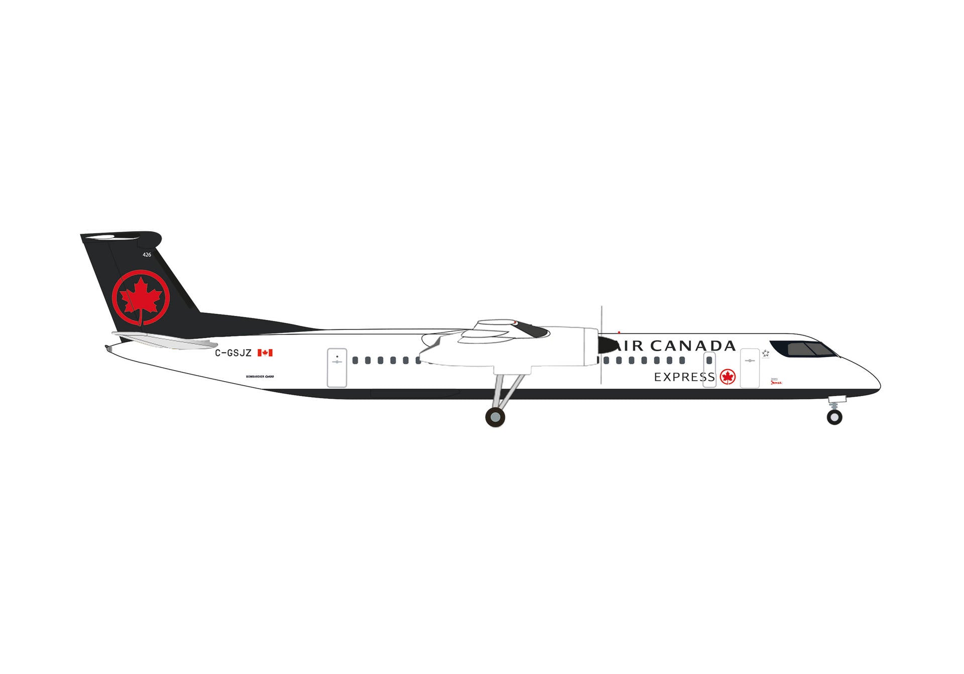 HERPA AIR CANADA Q400 1/500 (**)