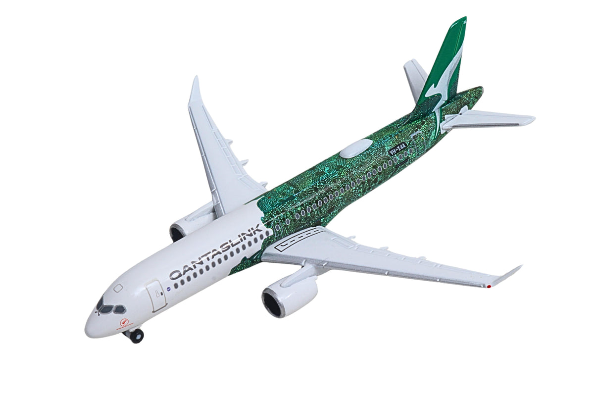 HERPA QANTASLINK A220-300 1/500 MINYMA KUTJARA TJUKURPA The Airplane Shop.