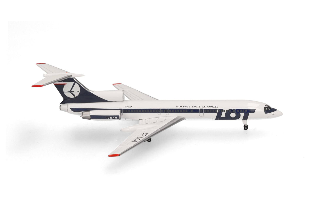 HERPA LOT TU154M 1/500 (**) The Airplane Shop.