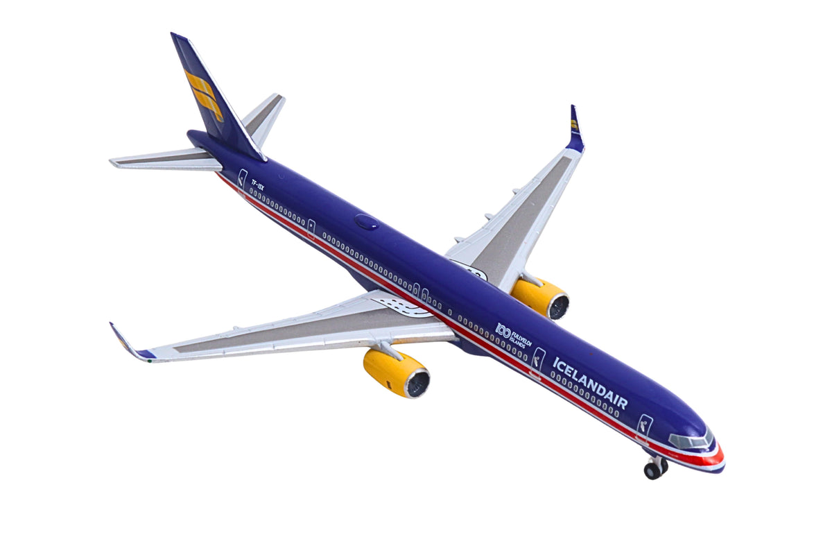 HERPA ICELANDAIR 757-300 1/500 100 YEARS ICELANDIC INDEPENDE The Airplane Shop.