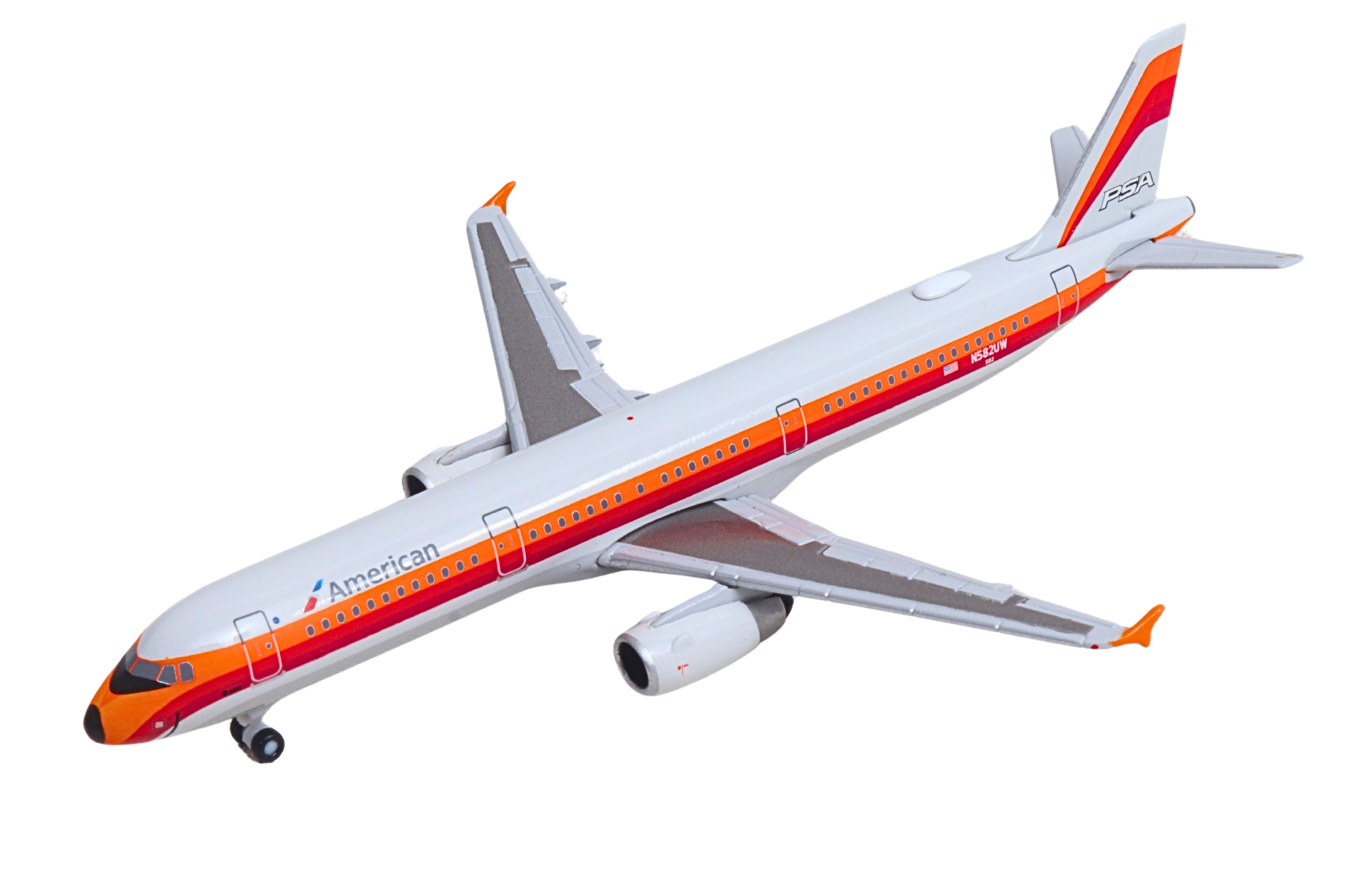 HERPA AMERICAN A321 1/500 PSA HERITAGE (**)