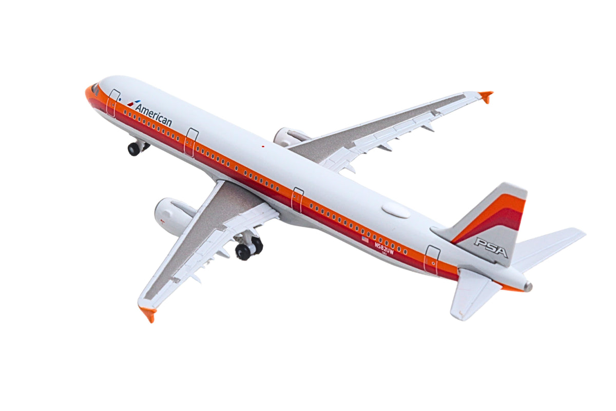 HERPA AMERICAN A321 1/500 PSA HERITAGE (**) The Airplane Shop.
