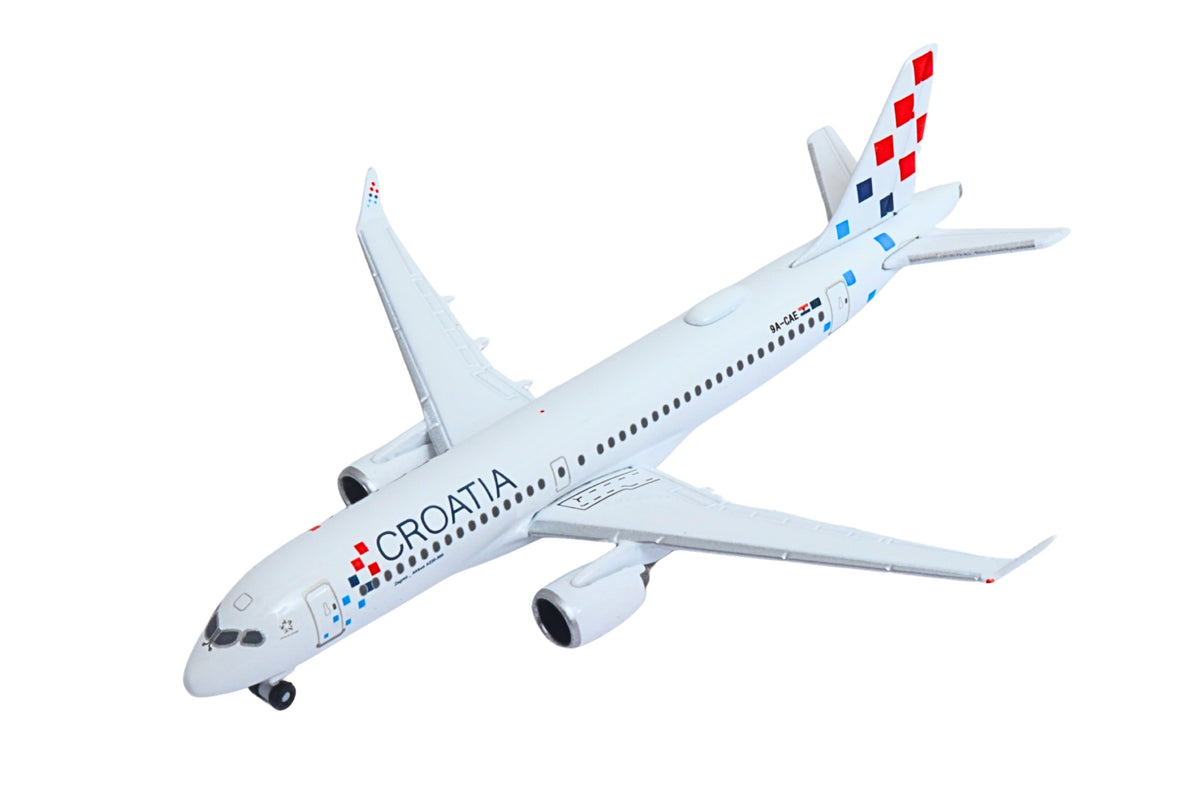 HERPA CROATIA A220-300 1/500 The Airplane Shop.