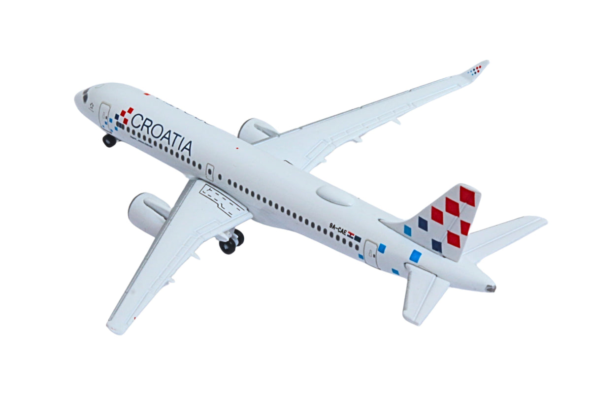 HERPA CROATIA A220-300 1/500 The Airplane Shop.