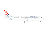 HERPA CROATIA A220-300 1/500 The Airplane Shop.