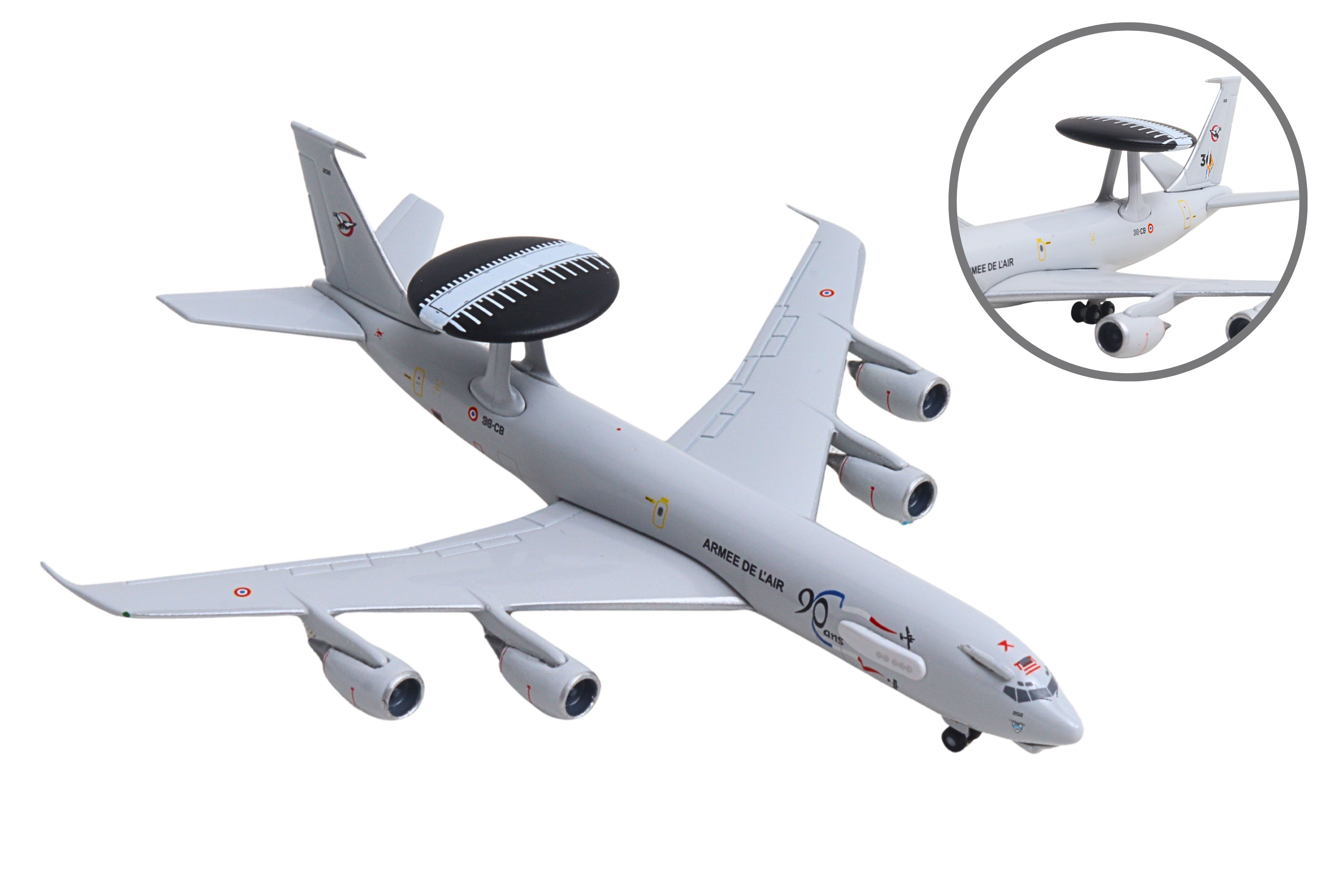 HERPA FRENCH AIR FORCE E3F 1/500 36TH WING 90TH ANNIVERSARY*