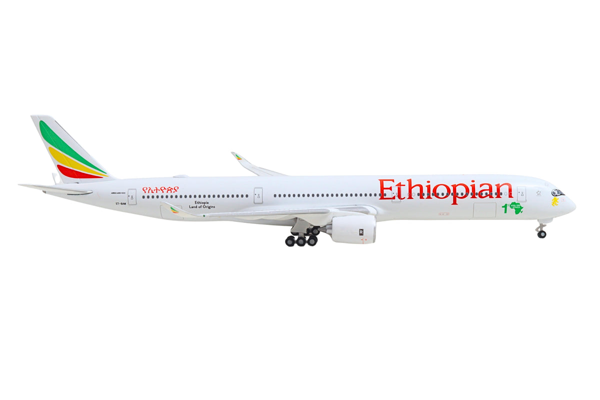 HERPA ETHIOPIAN A350-1000 1/500 (**) The Airplane Shop.