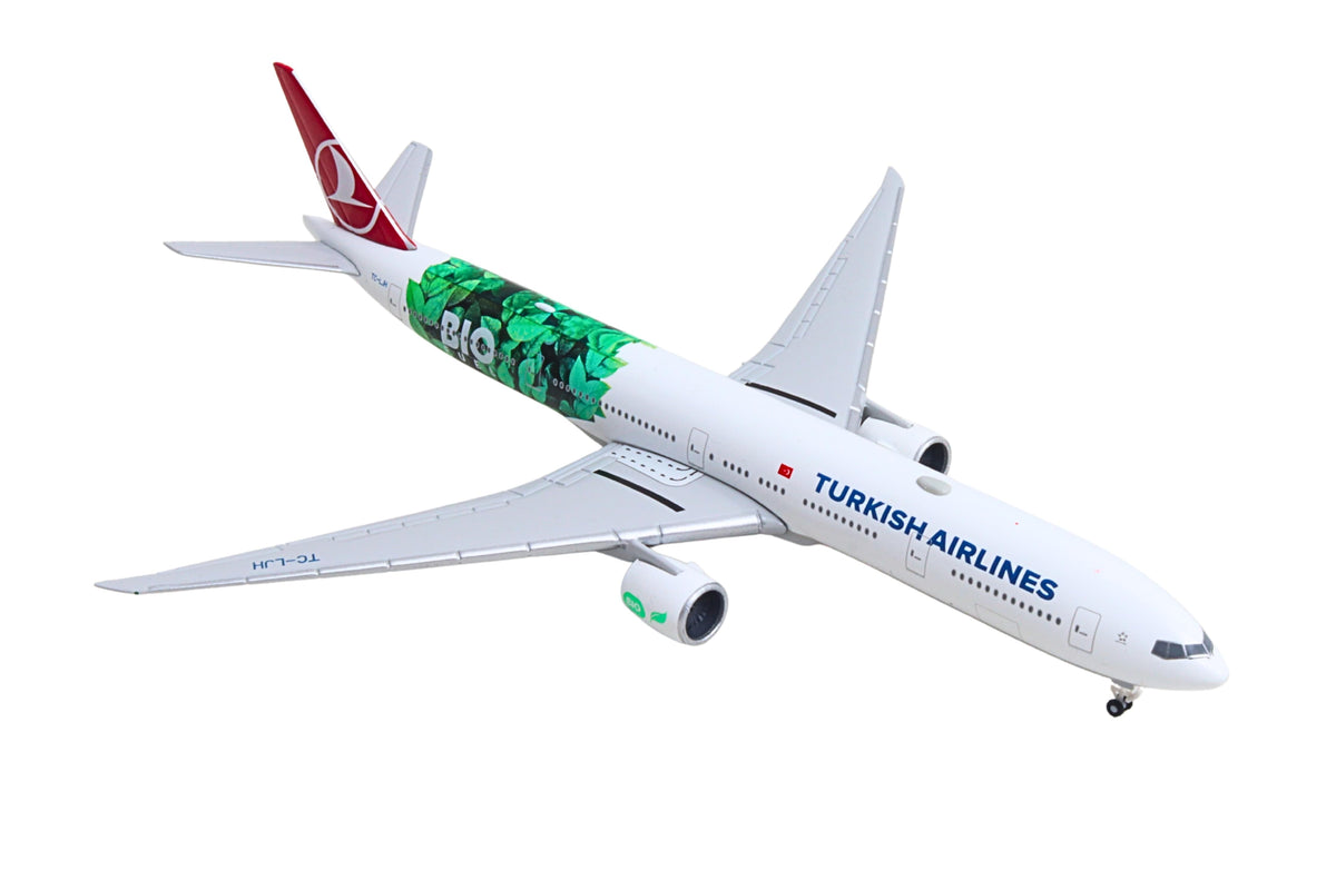 HERPA TURKISH 777-300ER 1/500 BIO FUEL (**) The Airplane Shop.