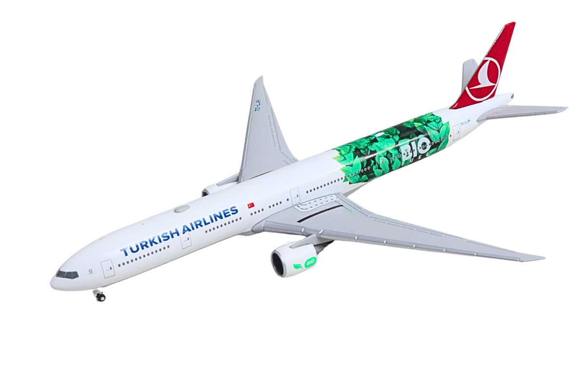 HERPA TURKISH 777-300ER 1/500 BIO FUEL (**) The Airplane Shop.