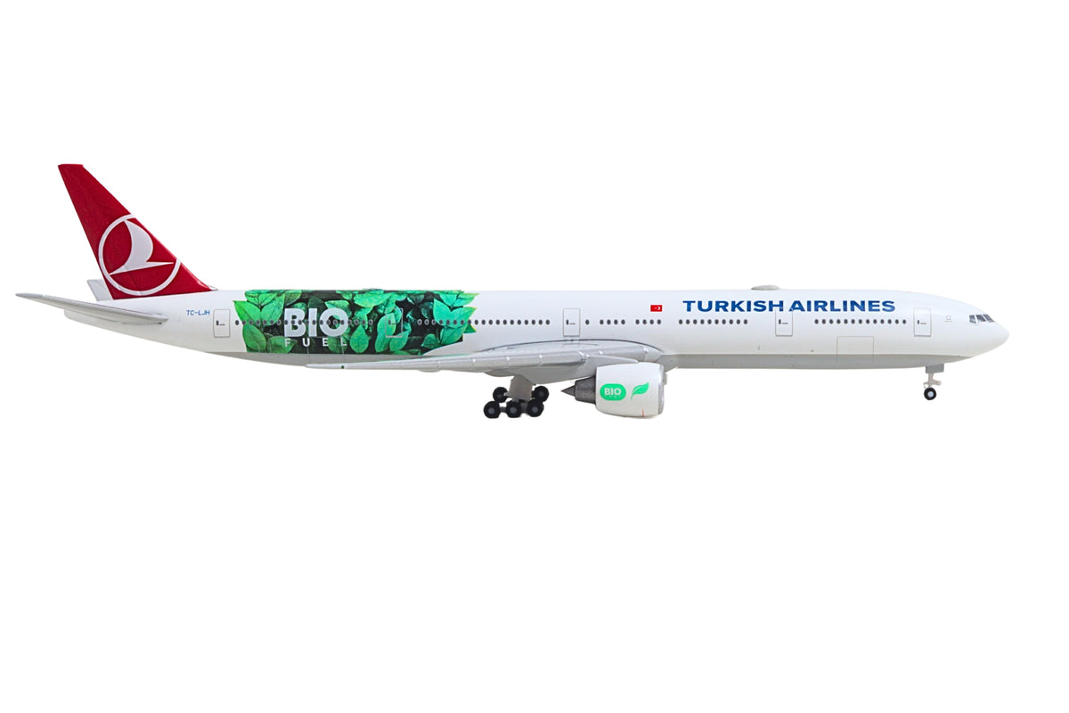 HERPA TURKISH 777-300ER 1/500 BIO FUEL (**) The Airplane Shop.