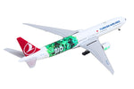 HERPA TURKISH 777-300ER 1/500 BIO FUEL (**) The Airplane Shop.