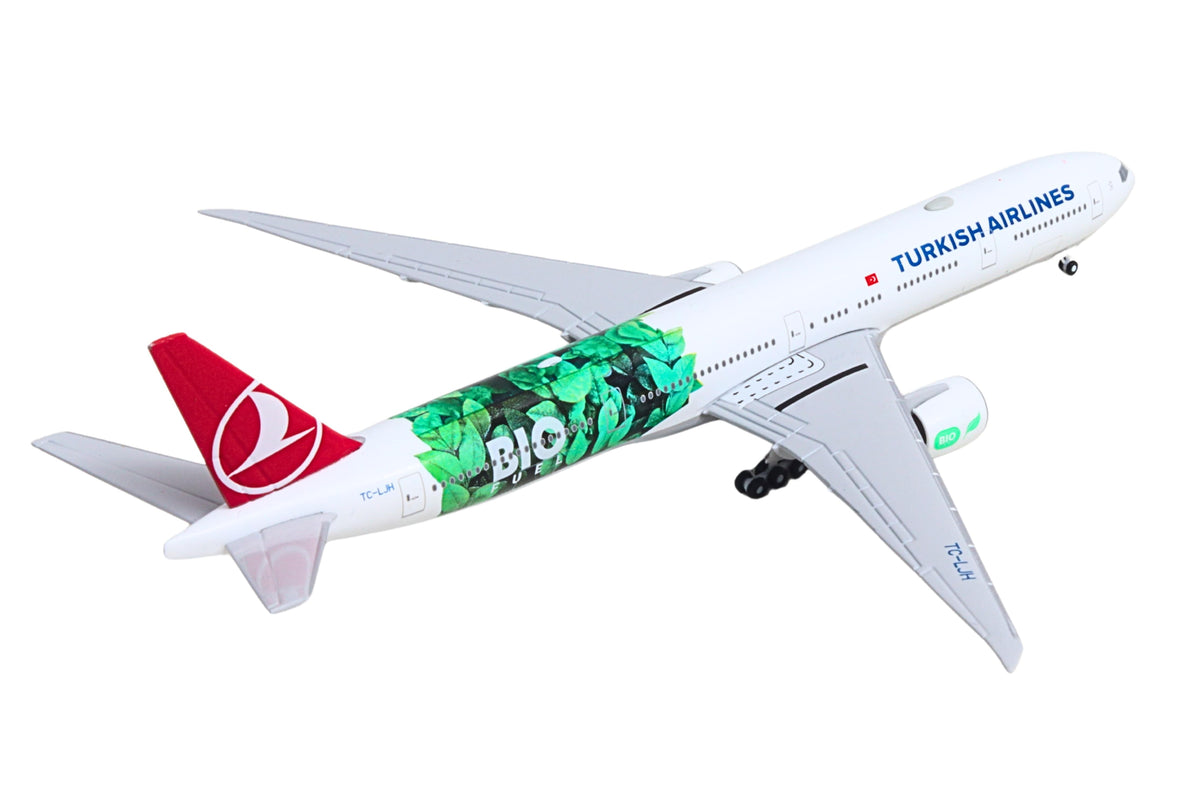 HERPA TURKISH 777-300ER 1/500 BIO FUEL (**) The Airplane Shop.