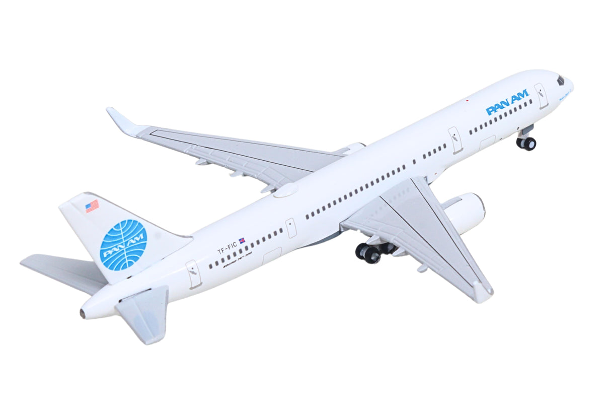 HERPA PAN AM 757-200 1/500 TRACING THE TRANSATLANTIC (**) The Airplane Shop.