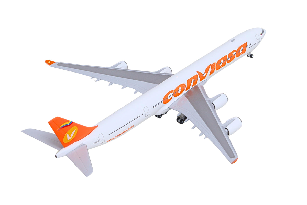 HERPA CONVIASA A340-600 1/500 (**) The Airplane Shop.
