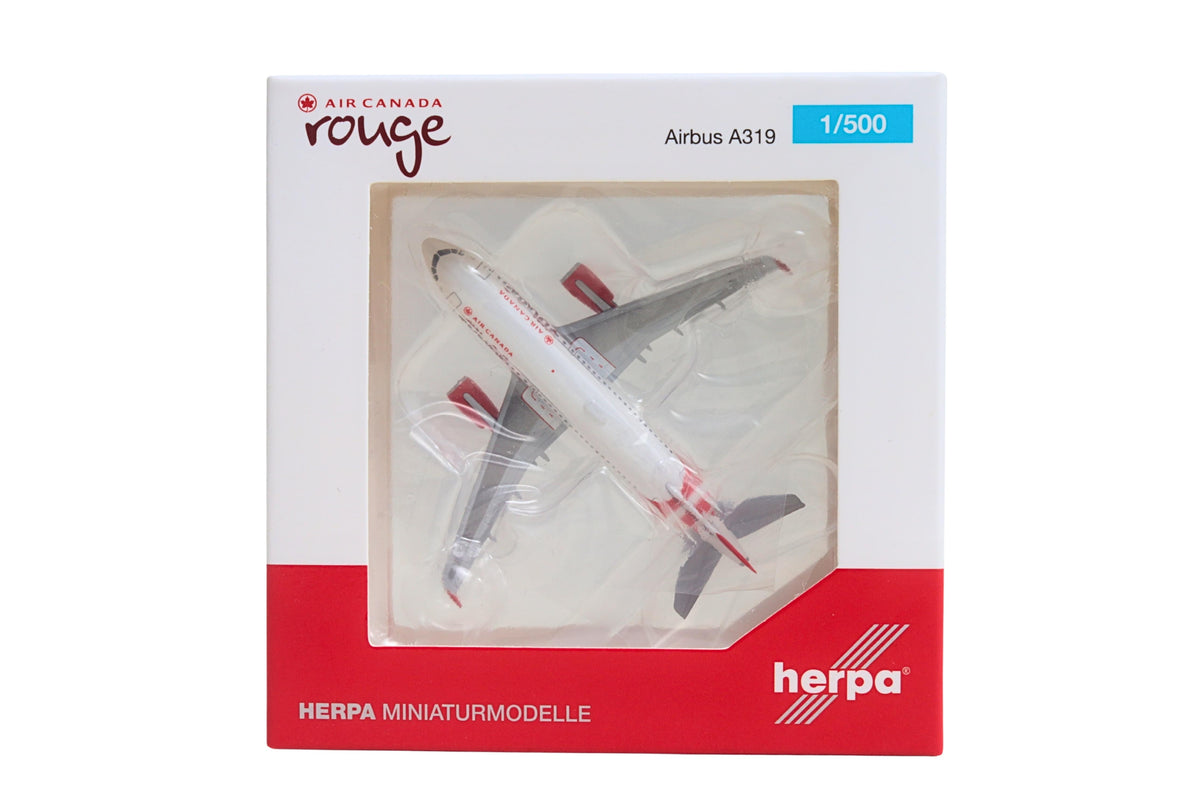 HERPA AIR CANADA ROUGE A319 1/500 (**) The Airplane Shop.