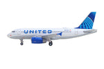 HERPA UNITED A319 1/500 The Airplane Shop.