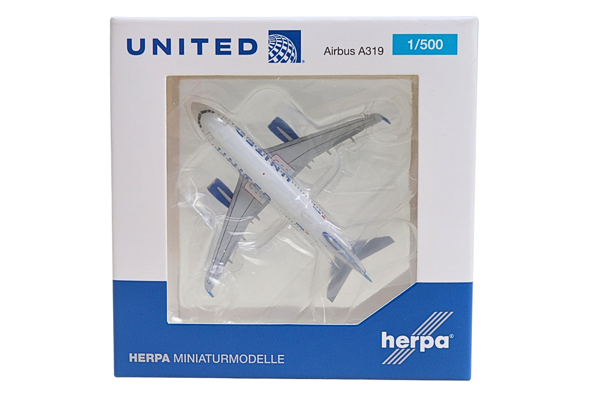 HERPA UNITED A319 1/500 The Airplane Shop.