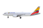 HERPA LATAM A320 1/500 COLOMBIAN FLAG DELIVERY (**) The Airplane Shop.