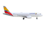 HERPA LATAM A320 1/500 COLOMBIAN FLAG DELIVERY (**) The Airplane Shop.