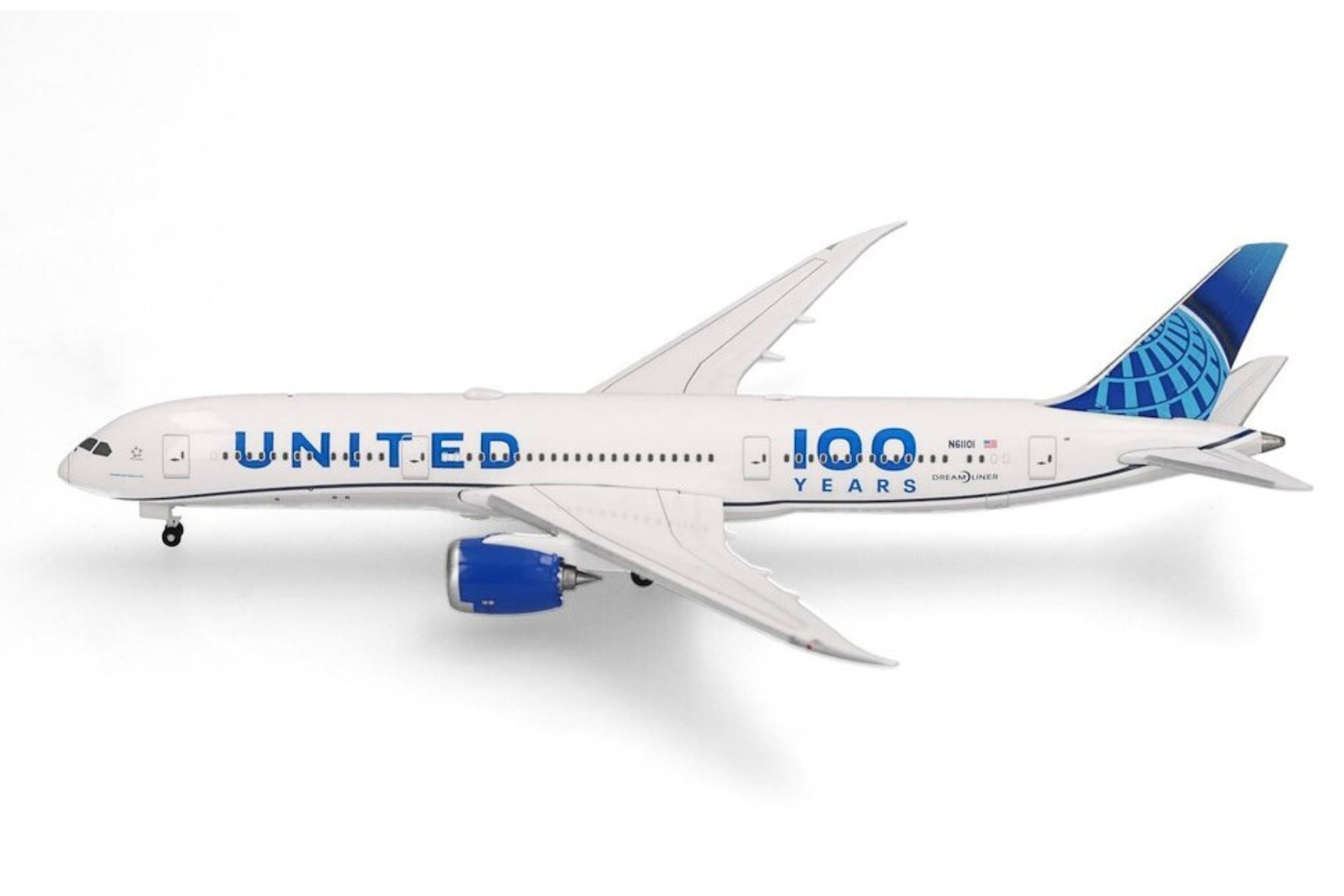 HERPA UNITED 787-9 1/500 100 YEARS