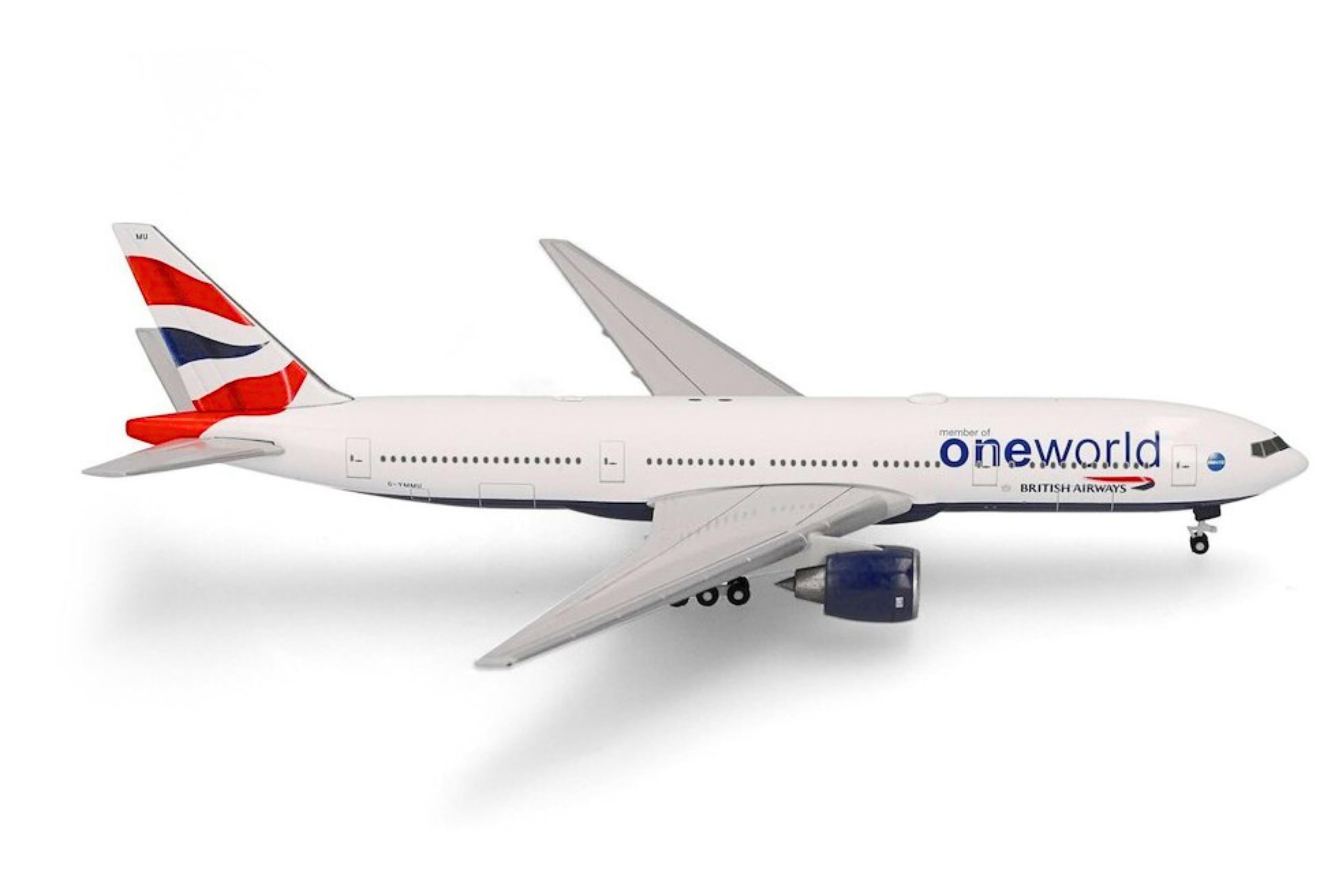 HERPA BRITISH 777-200 1/500 ONEWORLD