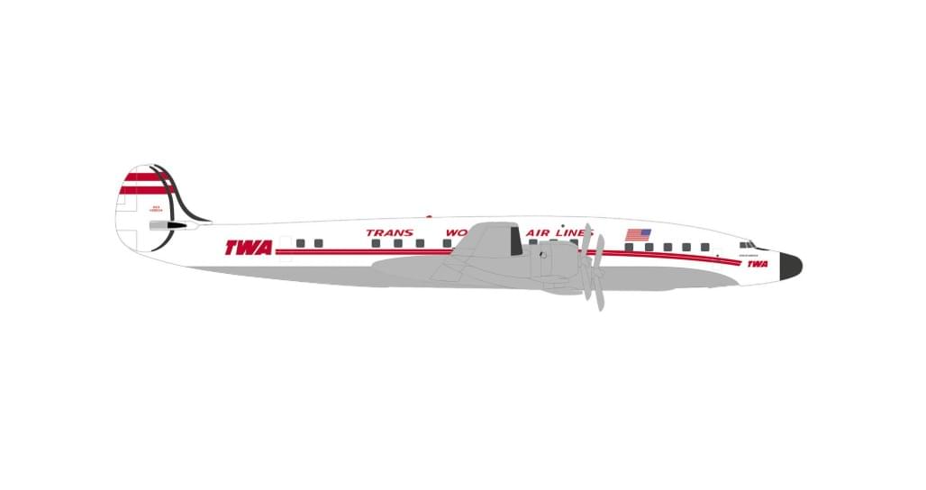 HERPA TWA L1649 1/500