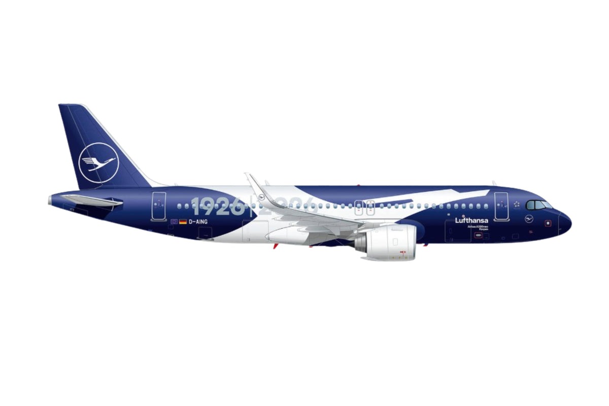 HERPA LUFTHANSA A320NEO 1/500 100 YEARS