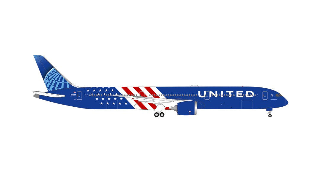HERPA UNITED 787-10 1/500 AMERICA 250