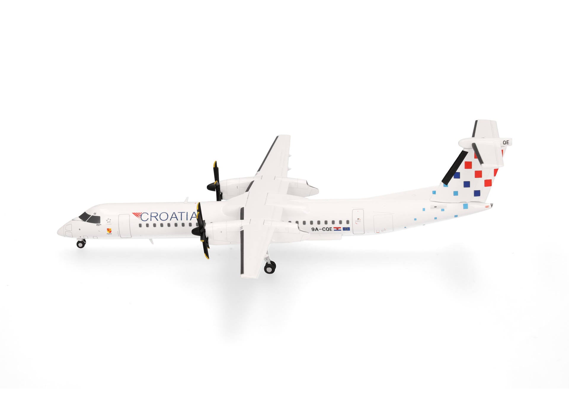 HERPA CROATIA Q400 1/200 (**)