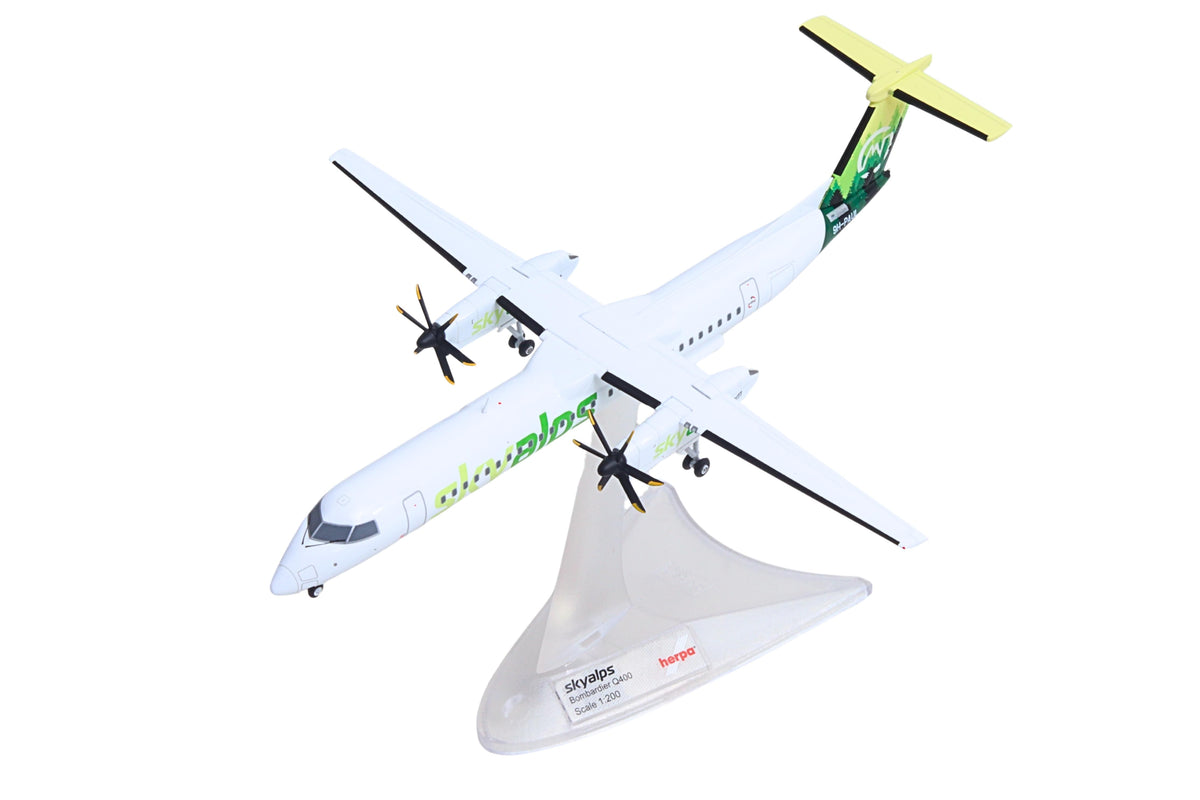 HERPA SKY ALPS Q400 1/200 (**) The Airplane Shop.