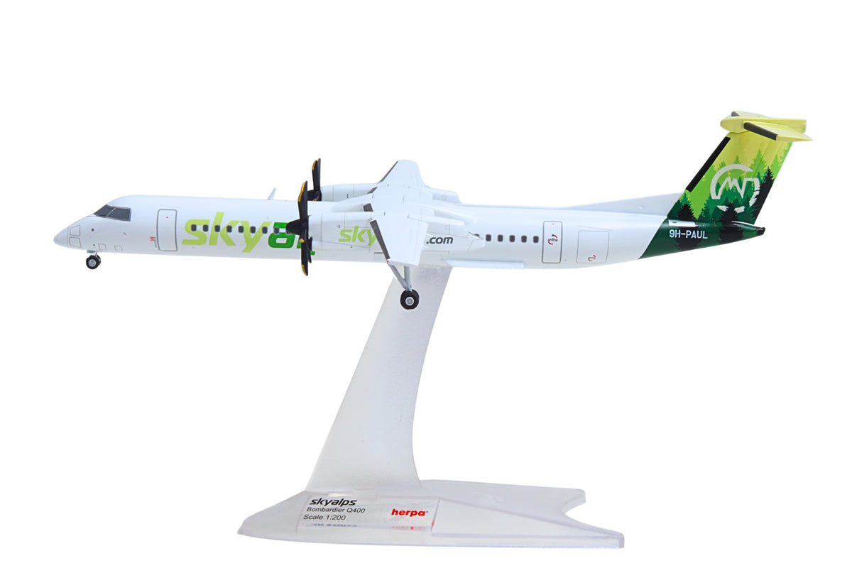 HERPA SKY ALPS Q400 1/200 (**) The Airplane Shop.